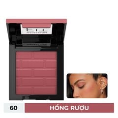  Phấn Má Hồng Maybelline Fit Me  60 Passionate Hồng Rượu 4.5g. 