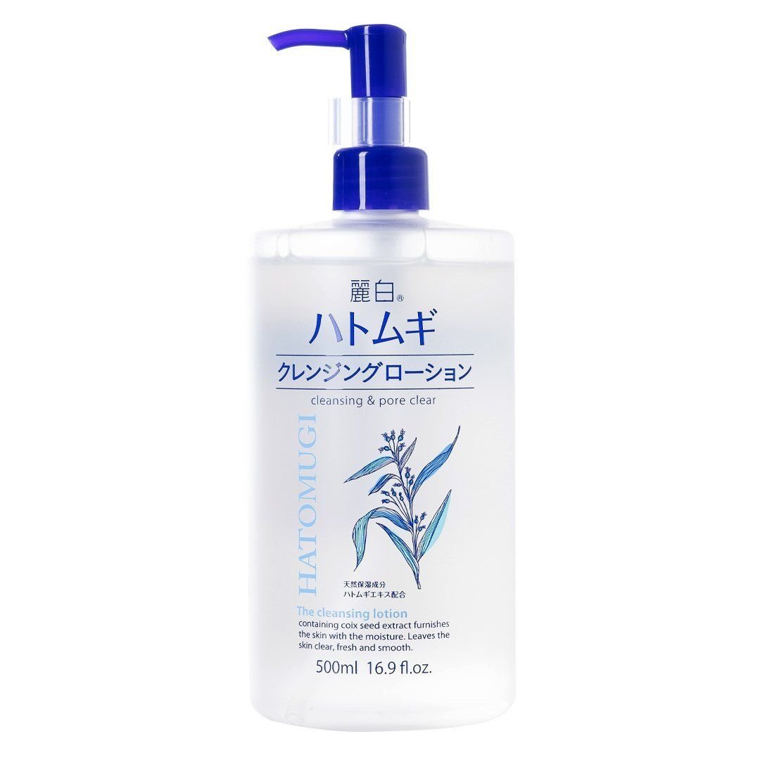  Nước Tẩy Trang Hatomugi 500ml (Dạng Vòi Xịt) 