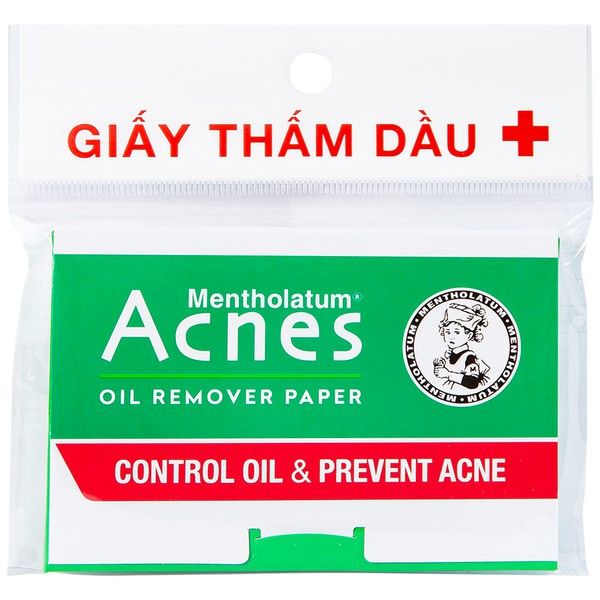  Giấy Thấm Dầu Acnes 100 tờ 