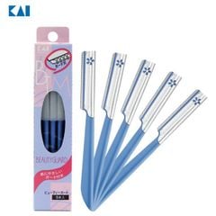  Set 5 Dao Cạo Cho Nữ Kai (Có Lớp Bảo Vệ). 