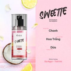  Xịt Thơm Toàn Thân Hương Nước Hoa Malissa Kiss – Hương Sweetie 88ml 