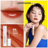  Son tint bóng Lemonade Mirror Mirror Water Tint #05. Sepia Amber (4g) (IP01) 