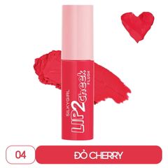  Son kem lì 2in1 Silkygirl Lip 2 Cheek Flush 3,8ML #04 Pepper Love 