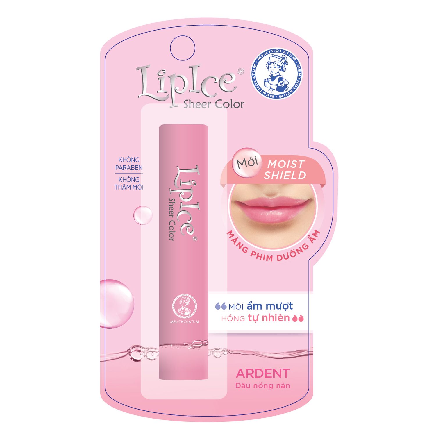  Son dưỡng có màu LipIce Sheer Color Ardent - Hương Dâu nồng nàn 2.4g 