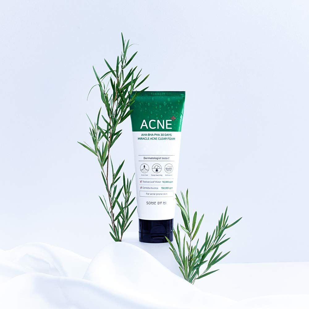  Sữa Rửa Mặt Cho Da Mụn Some By Mi  30 Days Miracle Acne Clear Foam 100ml. 