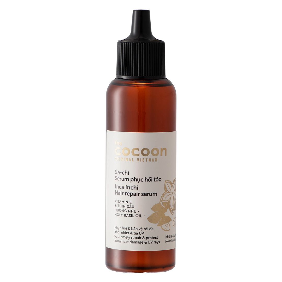  Tinh Chất Dưỡng Tóc Cocoon Hỗ Trợ Phục Hồi & Bảo Vệ Inca Inchi Hair Repair Serum 50ml 