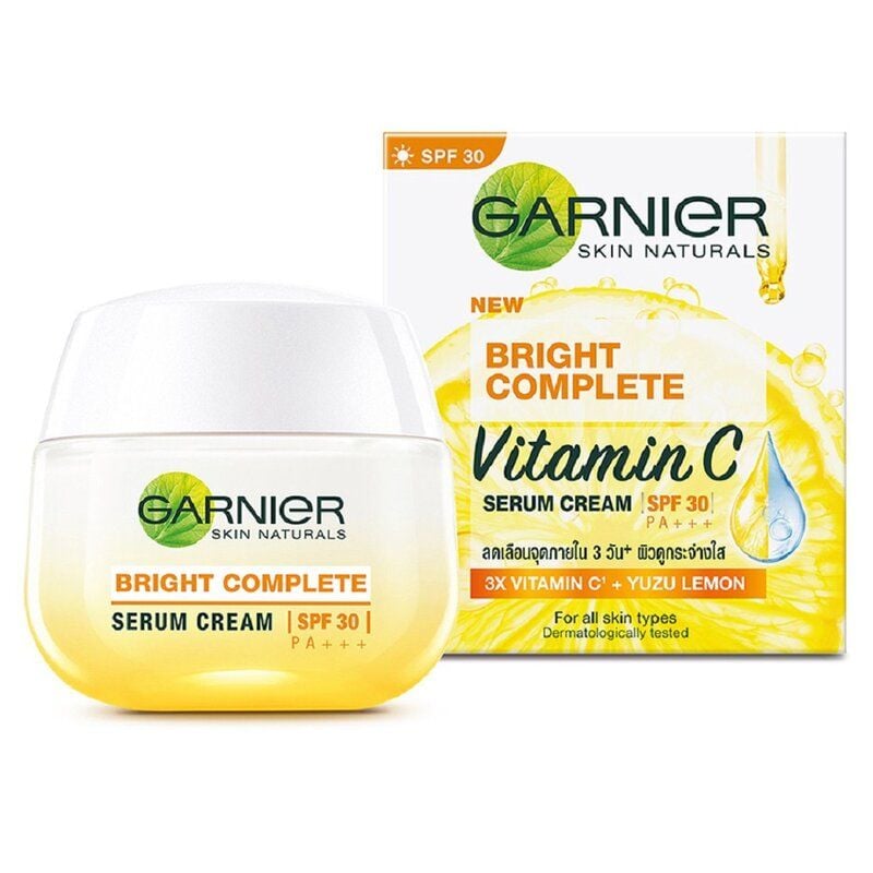  Kem Dưỡng Ẩm Vitamin C Aqua Gel Garnier 50Ml 
