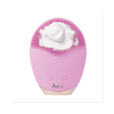 Máy Rửa Mặt Silicone Tự Động Aini Hồng.
