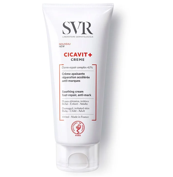  Kem Dưỡng Làm Dịu Da Dành Cho Da Nứt Nẻ, Mẫn Đỏ Svr Cicavit+ Cream 40ml 