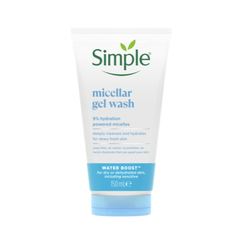  Gel Rửa Mặt Simple Dưỡng Ẩm Cho Da 150ml 