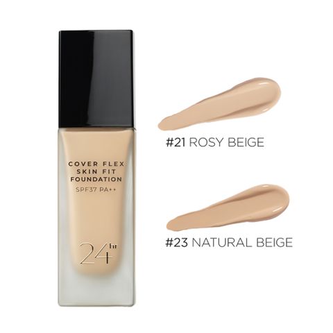  Kem Nền Che Khuyết Điểm BOM Cover Flex Skin Fit Foundation #23 Natural Beige 30ML 