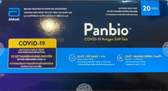 Kit Test Covid - Test Dịch Mũi Covid 19 Panbio 