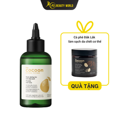  Combo Cocoon Nước Dưỡng Tóc Tinh Dầu Bưởi 140ml Và Cà Phê Dak Lak Làm Sạch Da Chết Cơ Thể 200ml 