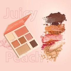  Bảng Phấn Mắt & Mặt Silkygirl Juicy Peach Eye & Face Palette 12,6G 