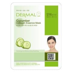  Dermal Mặt Nạ Tinh Chất Collagen Với Chiết Xuất Dưa Leo Dưỡng Ẩm Da 23Gram 