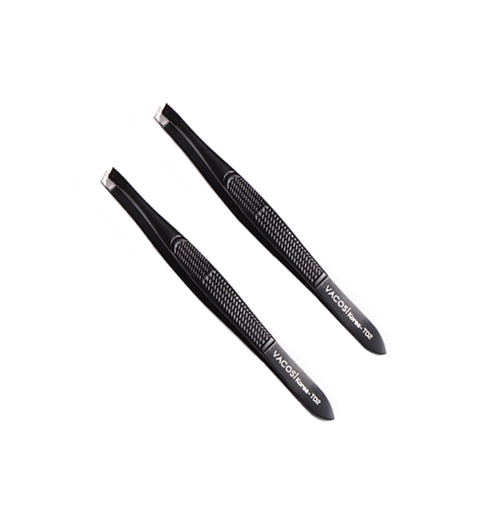  NHÍP ĐẦU XÉO VACOSI T02 SLANTED TWEEZERS 