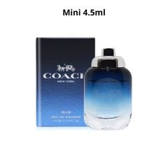  Coach Man Blue Edt 4.5ml Miniature - KM 