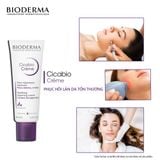  Kem Dưỡng Bioderma Cicabio Cream Phục Hồi Da 40ml 