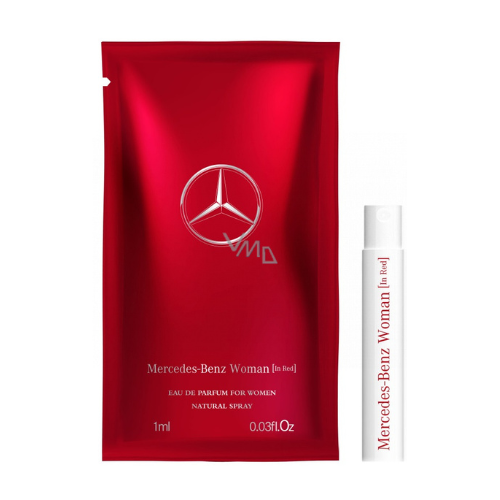  MERCEDES-BENZ WOMAN IN RED EDP 1ML SAMPLE - KM 
