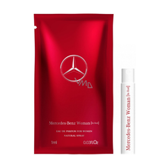  MERCEDES-BENZ WOMAN IN RED EDP 1ML SAMPLE - KM 