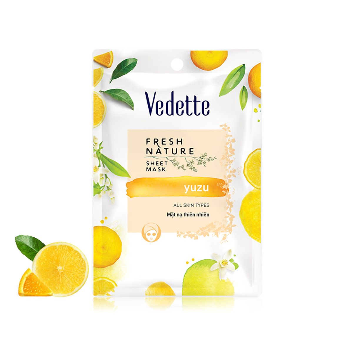  Mặt nạ thiên nhiên Vedette Yuzu 22ml 