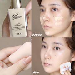  Kem nền Clio Kill Cover New Matte Foundation Ginger 