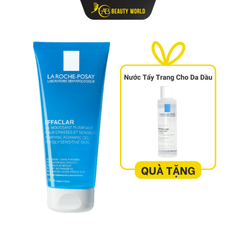  Bộ sản phẩm La Roche-Posay Gel rửa mặt cho da dầu mụn 200ml Tặng Nước tẩy trang da dầu mụn 50ml 