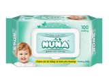 Khăn Uớt Em Bé Nuna Hương Phấn Baby Dịu Nhẹ 100 Miếng.