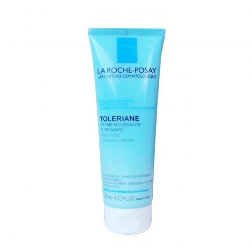  Sữa rửa mặt tạo bọt cho da dầu hỗn hợp La Roche-Posay Toleriane Purifying Foaming Cream 125ml 