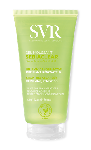  SVR Gel rửa mặt dành cho da dầu Sebiaclear Gel Moussant 55ml 