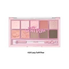  Bảng Màu Mắt Trang Điểm Clio Pro Eye Palette 20 Lazy Soft Paw (Koshort In Seoul) 