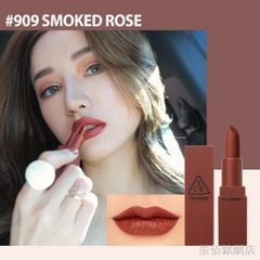 Son Lì Lâu Phai 3Ce Mood Recipe Matte Lip Color #909 Smoked Rose - Màu Đỏ Gạch - Date 2 