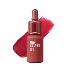  Son Kem Lì Peripera Ink Velvet 03 Tint Red Only 4G 