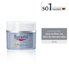  Kem Dưỡng Eucerin Ngăn Ngừa Lão Hóa Ban Đêm Q10 Active Night Cream 50ml. 