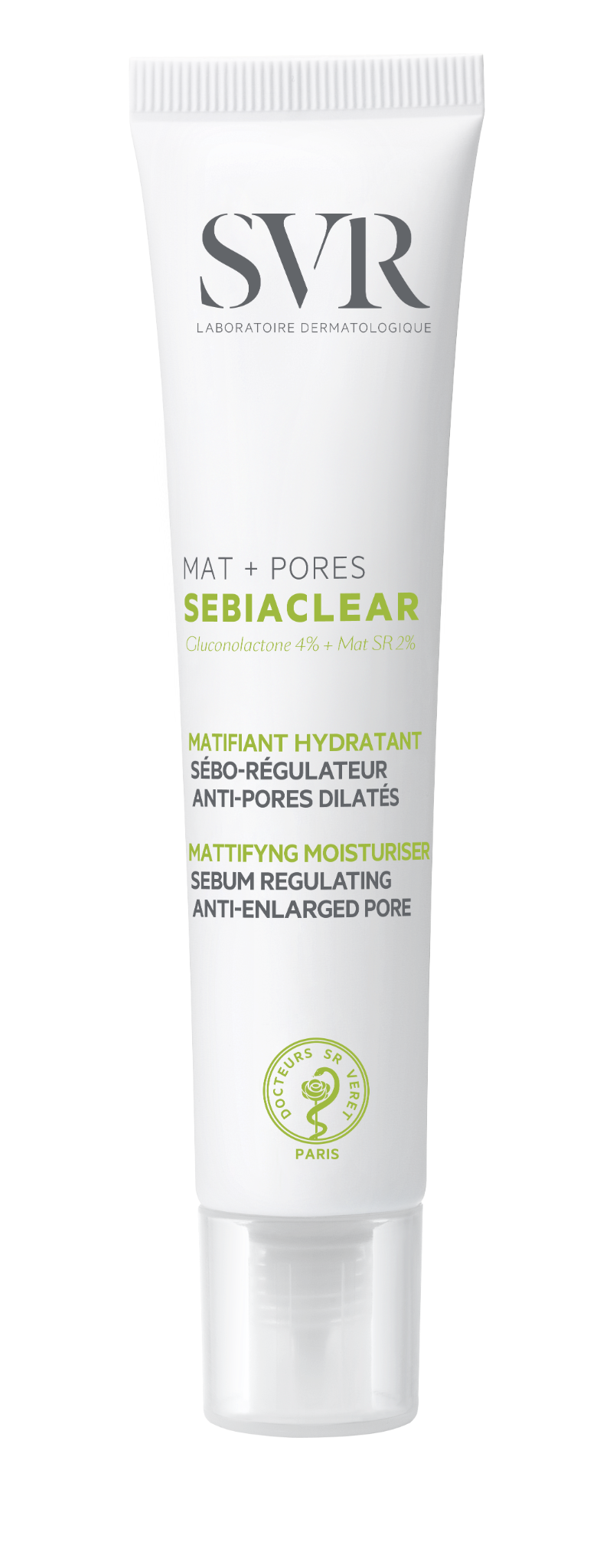  Kem Dưỡng Giảm Mụn Loại Bỏ Dầu SVR Sebiaclear Mat Pores 40ml 