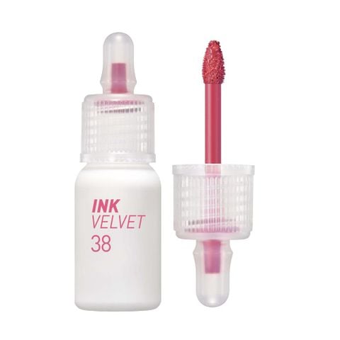  Son Kem Hiệu Ứng Nhung Mịn Peripera Ink Velvet 38 Bright Pink 