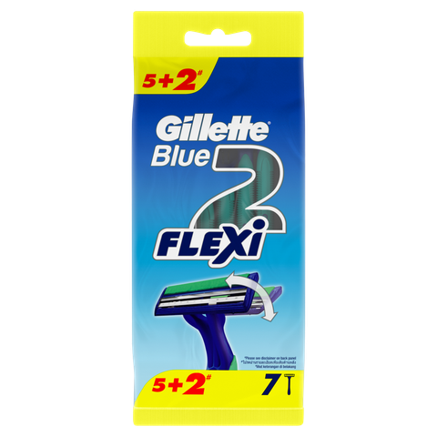  Dao Cạo Râu Gillette Blue 2 Flexi 7 Cái 