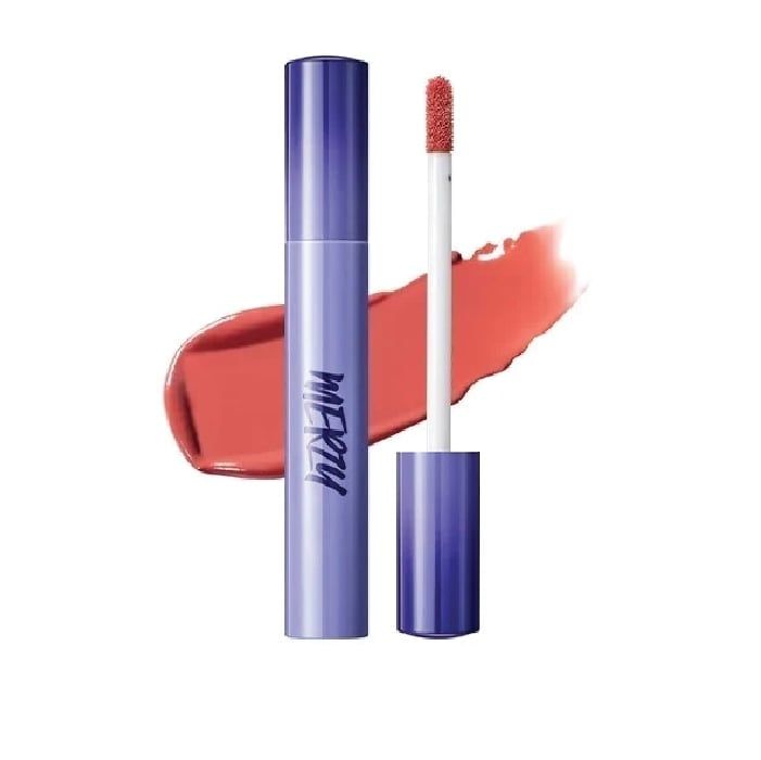  (New) Son Kem Lì Merzy Soft Touch Lip Tint #Sl1  Muted Rose Hồng Đất 3G - Date 3 