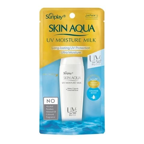  Sữa chống nắng dưỡng da ẩm mịn Sunplay Skin Aqua UV 