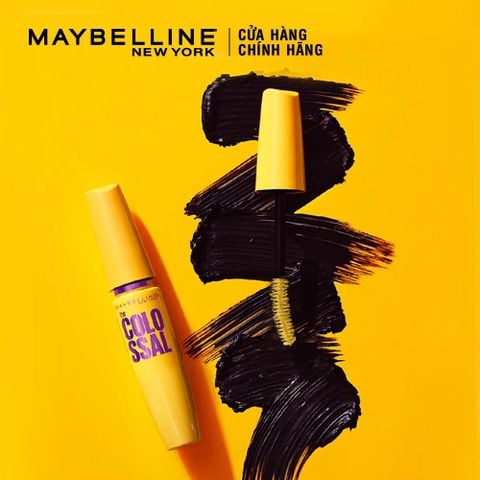  Mascara Làm Dày Mi và Ngăn Rụng Mi Maybelline Màu Đen 9.2ml 