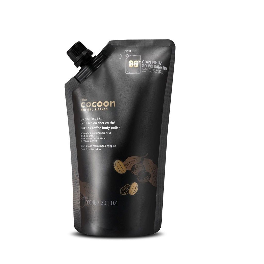  Cà Phê Đắk Lắk Làm Sạch Da Chết Cơ Thể 600ml. 
