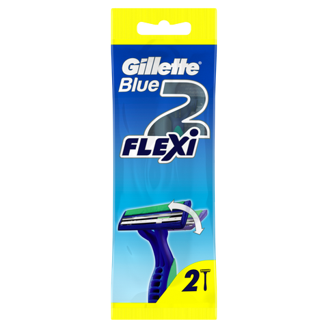  Dao Cạo Râu Gillette Blue Plus II Pivot (Vỉ 2 Cây) 