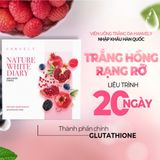  Viên uống trắng da Hanvely Nature White Diary Hộp 10 viên 