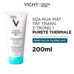  Sữa Rửa Mặt Vichy Tẩy Trang 3 Tác Động Purete Thermale One Step Cleanser 200ml 