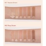  Bảng Phấn Mắt Too Cool For School Artclass By Rodin Blending Eyes - Neutral Brown 