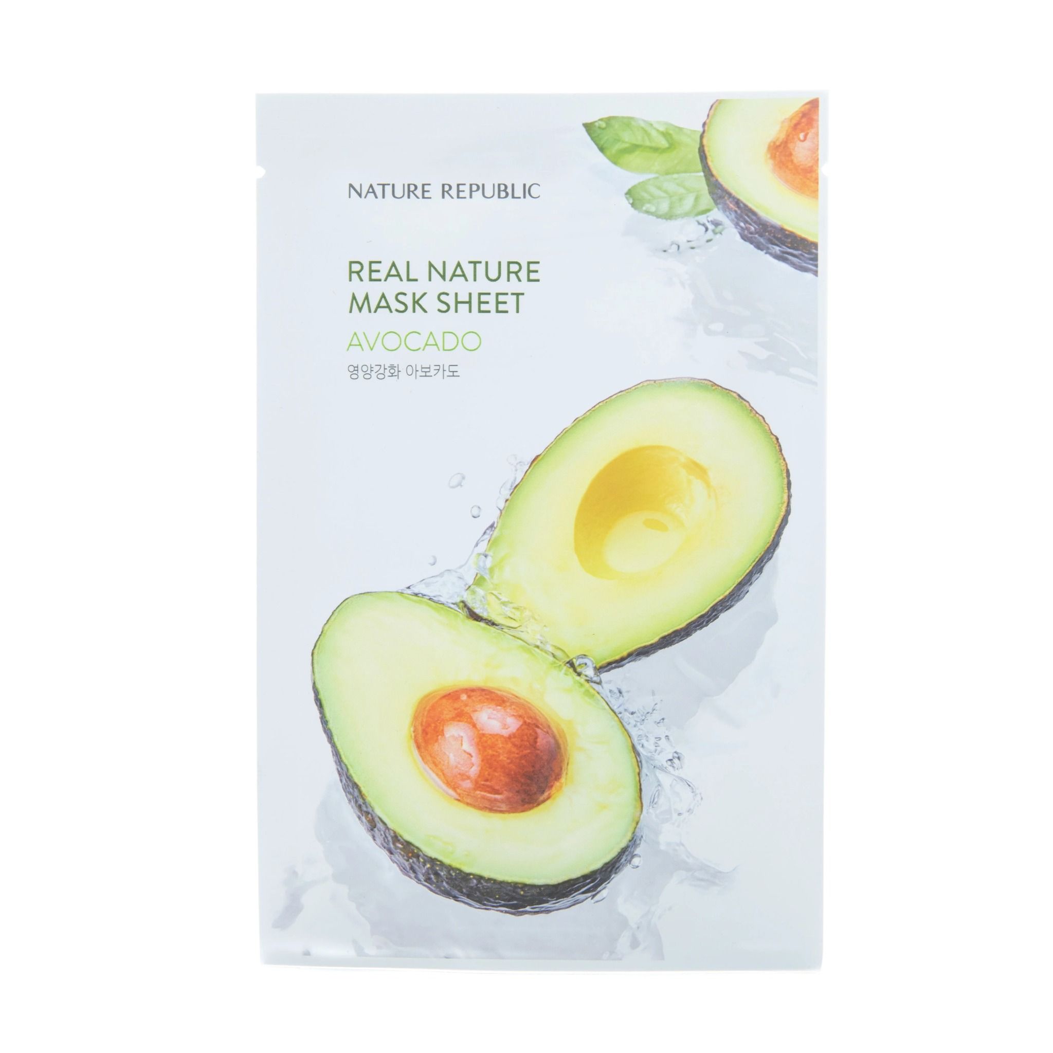  Nature Republic Mặt nạ giấy Real Nature Avocado Mask Sheet 23ml (IP04) 