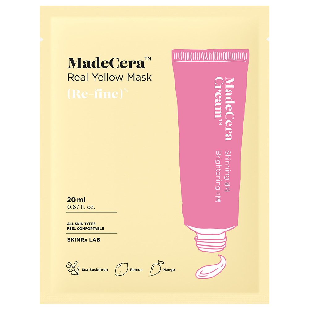  Mặt Nạ Dưỡng Sáng Da Skinrx Lab MadeCera Real Yellow Mask 20ml 