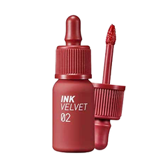  Son kem lì Peripera Ink Velvet Tint Celeb Deep Rose 02 - Đỏ San Hô 