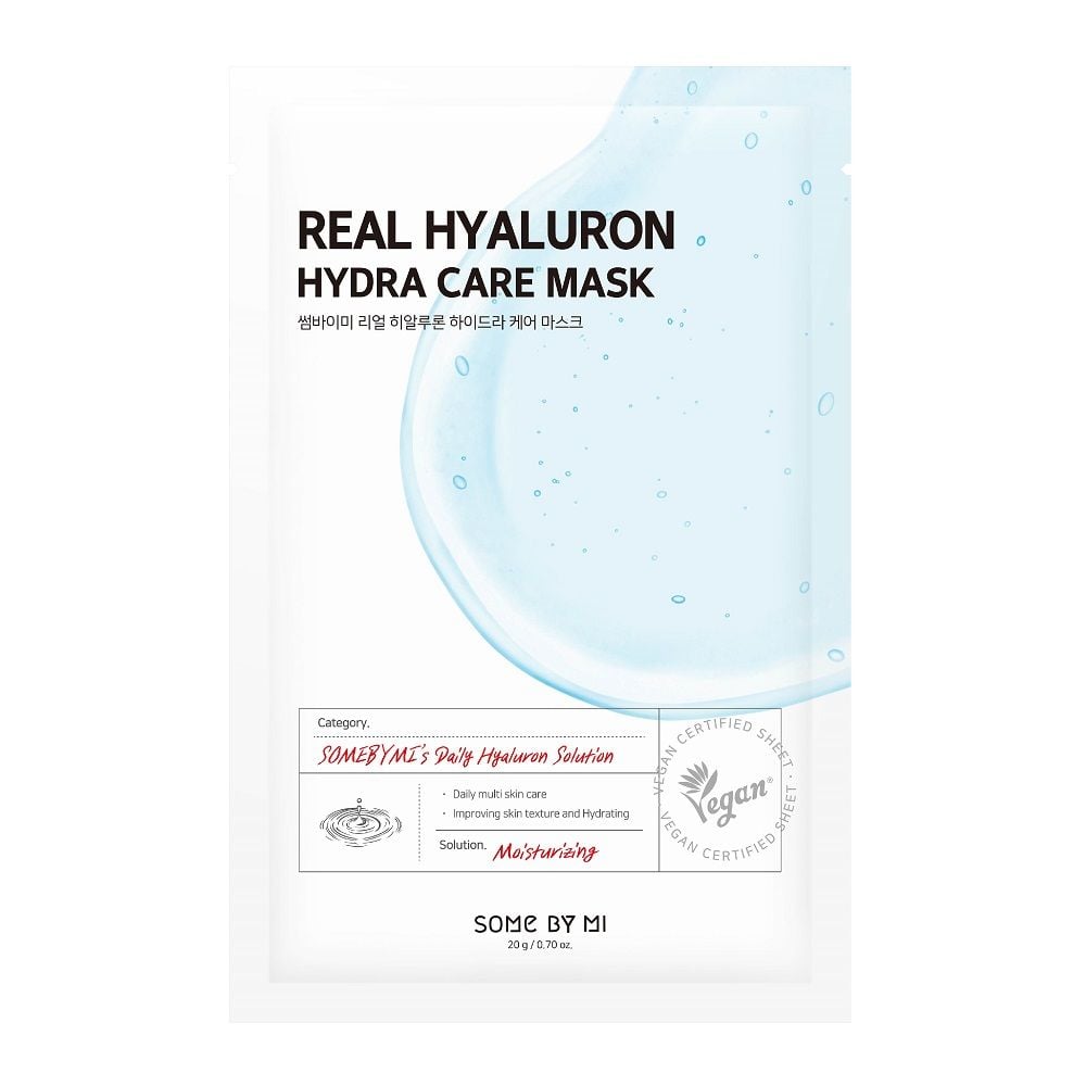  Mặt Nạ Dưỡng Da Cấp Nước Some By Mi Real Hyaluron Hydra Care Mask 20G 