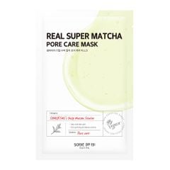  Mặt Nạ Dưỡng Da Trà Xanh Se Lỗ Chân Lông Some By Mi Real Super Matcha Pore Care Mask 20G 